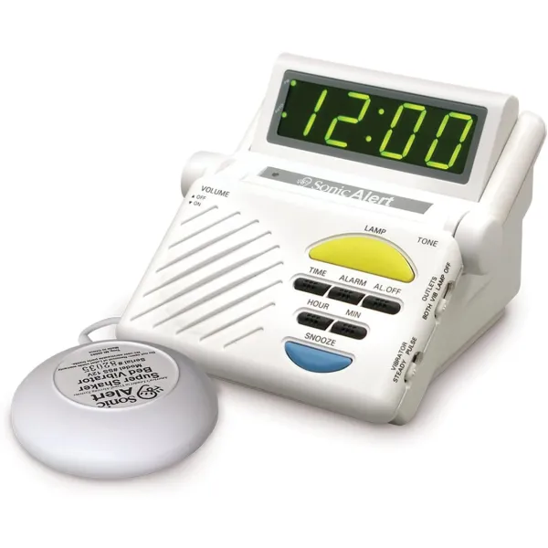 Sonic Alert Sonic Boom SB1000 Vibrating Alarm Clock