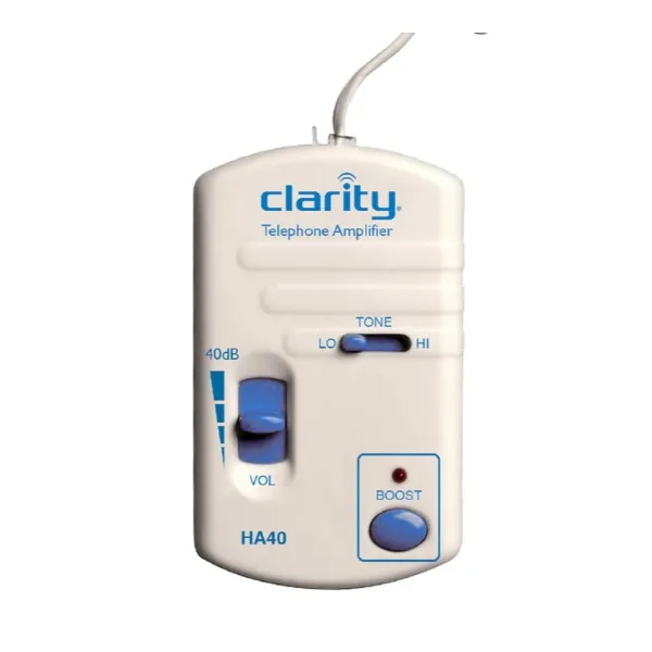 HA40 In-Line Telephone Amplifier by Clarity
