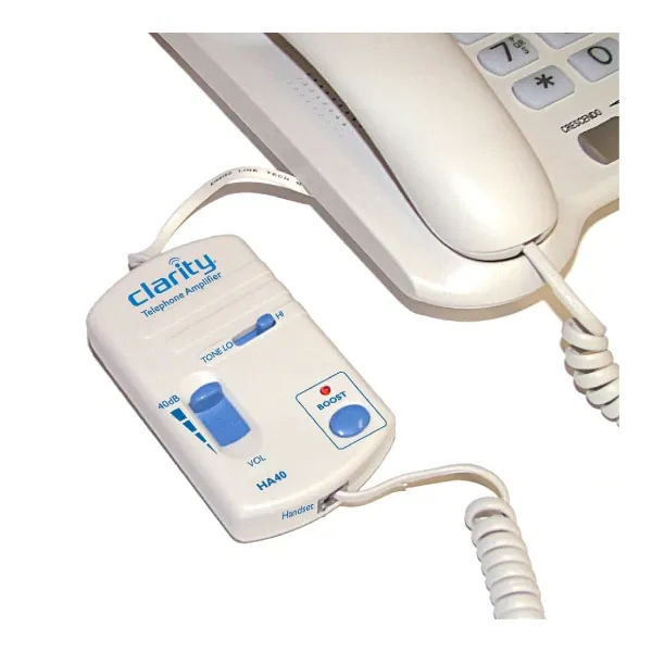 HA40 In-Line Telephone Amplifier by Clarity