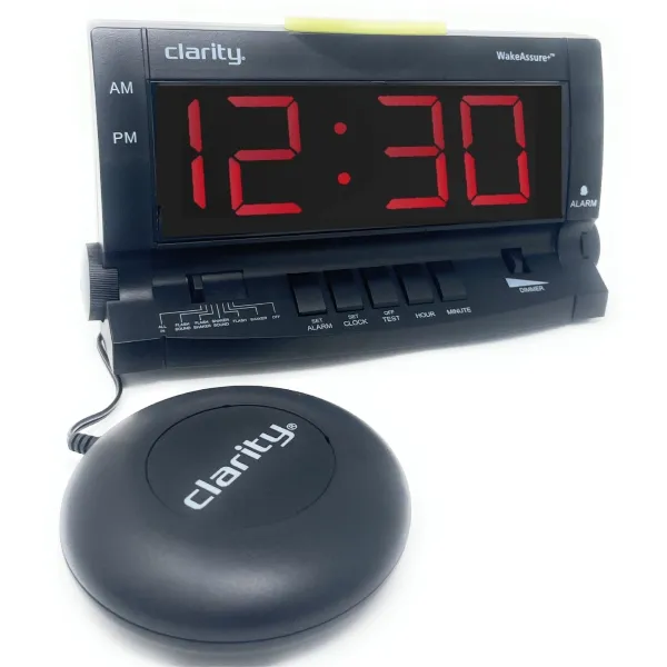 Clarity WakeAssure+ Vibrating Alarm Clock
