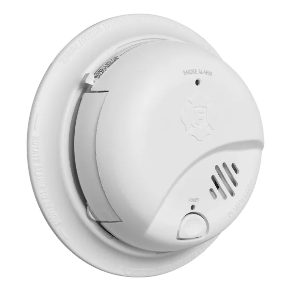 BRK First Alert SMI100-AC Hardwired Smoke Alarm with Battery Backup