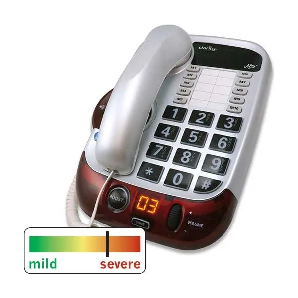 Clarity Alto White Amplified Phone