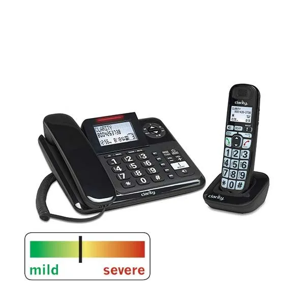 Clarity E814 Amplified Phone with Expansion Handset - 1 Year Warranty