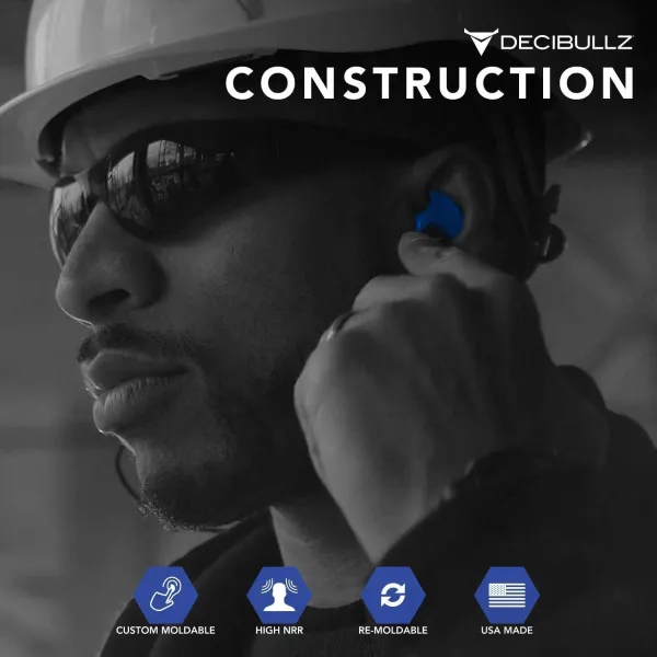 Decibullz Earplugs | Blue