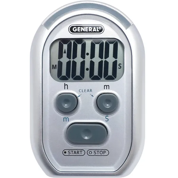 General TI150 Digital Three Alert Vibrating Multi-Timer