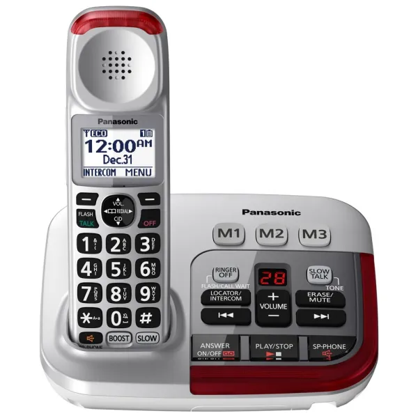 Panasonic KX-TGM450S Amplified Phone with (3) extra handsets