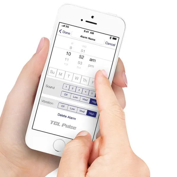 Amplifyze TCL Pulse Green Bluetooth Vibrating Bed Shaker