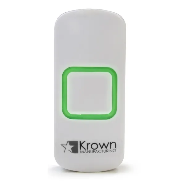 Krown LookOut Sidekick Receiver & Wireless Push Button Doorbell Transmitter