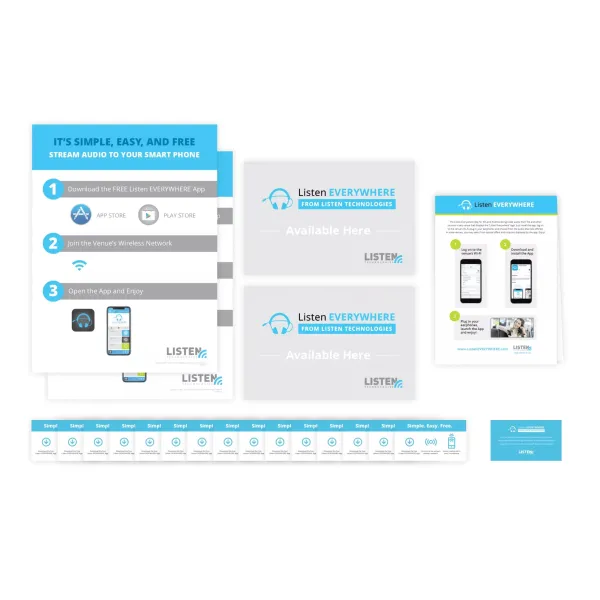 Listen Tech LE Venue Awareness Kit