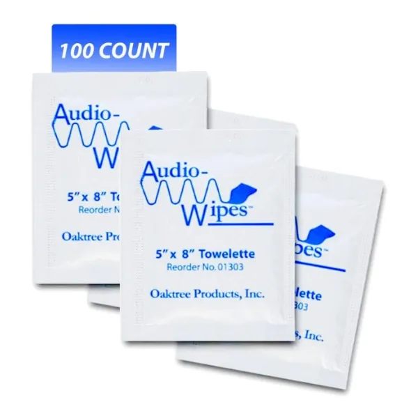 Audiowipes Singles 100 Count