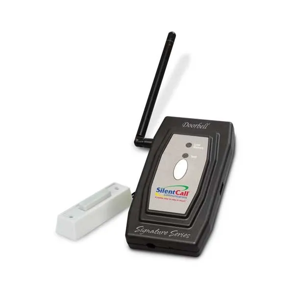 Silent Call Signature Series Doorbell Transmitter with Button