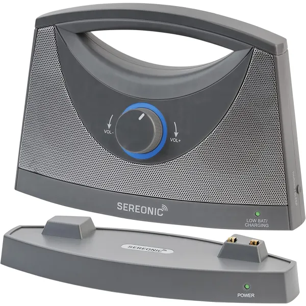 Sereonic Wireless TV Speaker | Light Grey