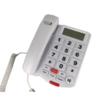 Future Call FC-1507-LCD Amplified Big Button Phone with Caller ID and Speakerphone